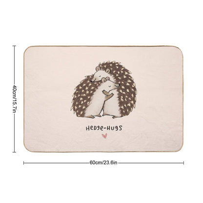 Hedge-hugs Bath Mat