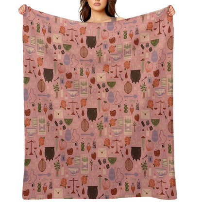 Love Potion Throw Blanket