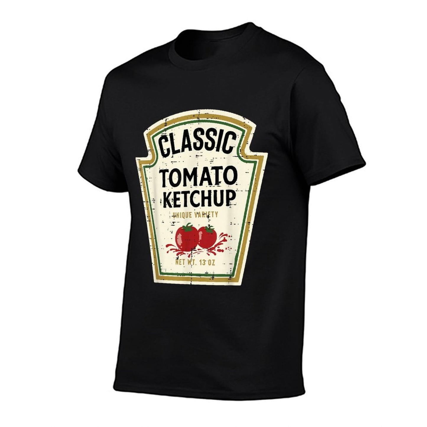 Halloween Tomato Ketchup Food Matching Costume Women Men Kid  Durable T-Shirt