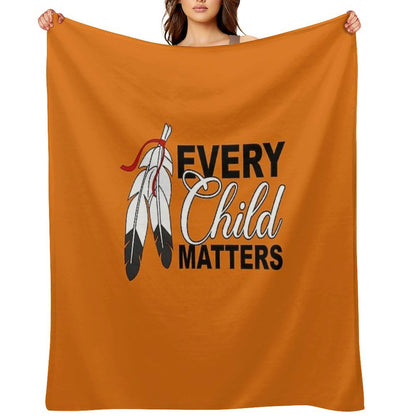 Every Child Matters Throw Blanket