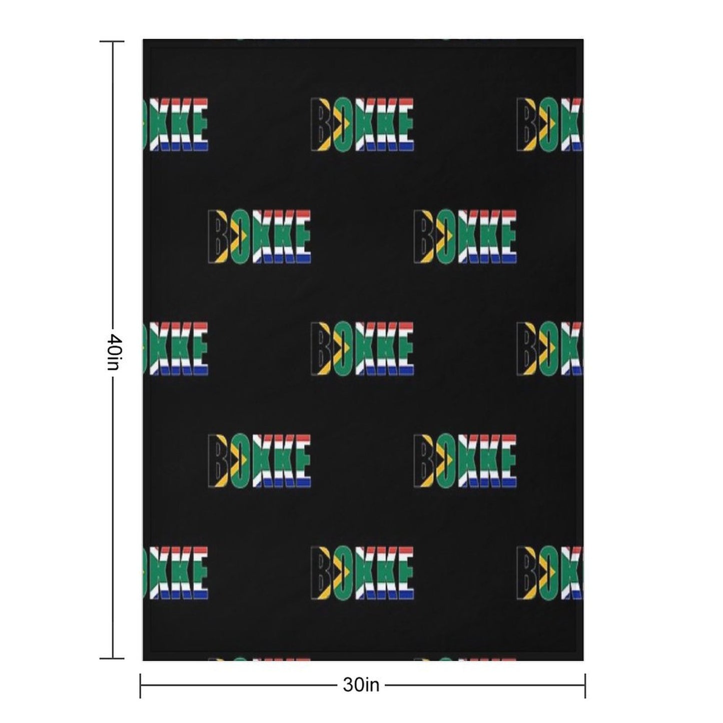 Bokke Throw Blanket