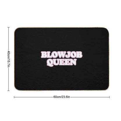 Blowjob Queen Bath Mat