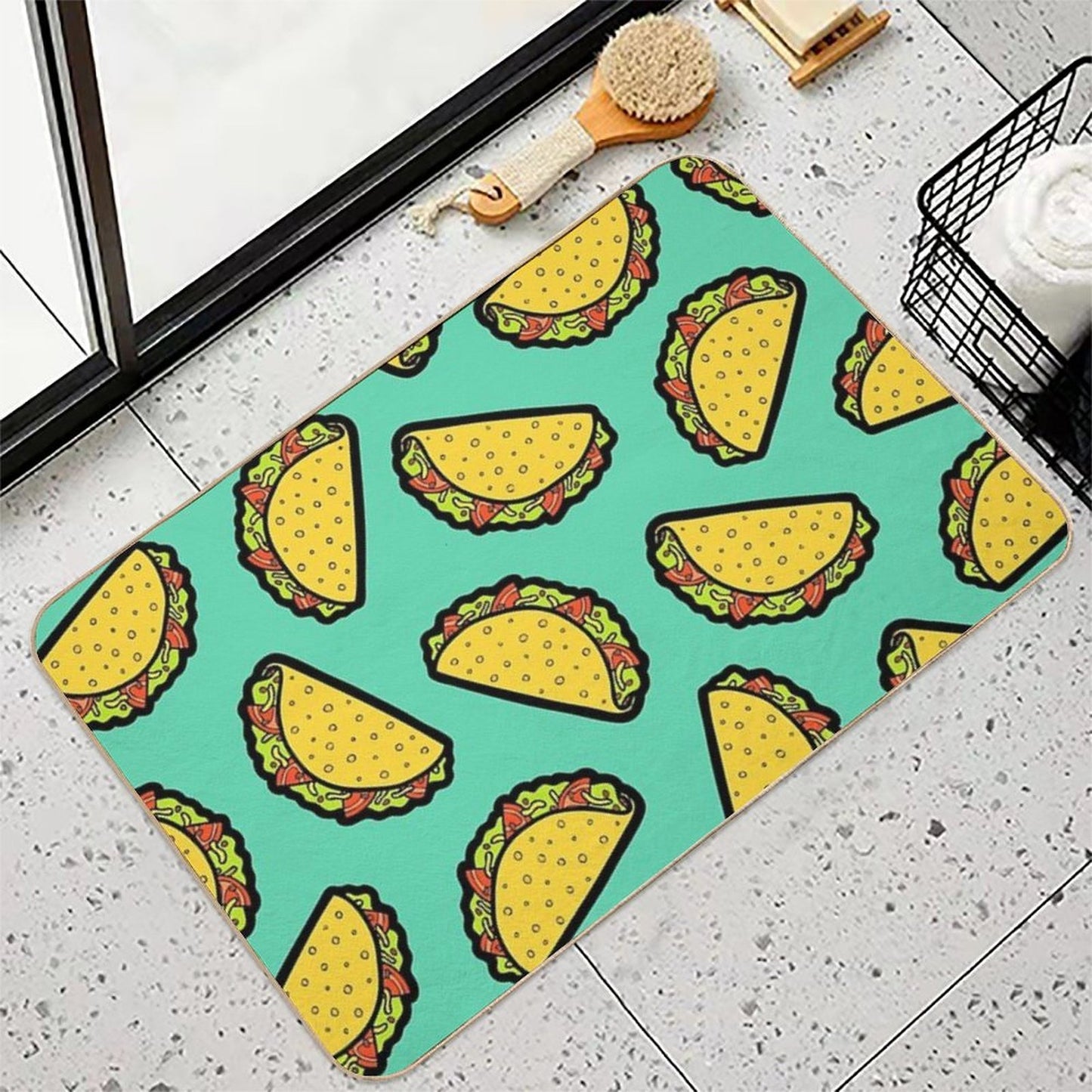 It's Taco Time!  Toxin-Free Bath Mat