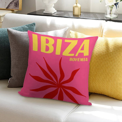Ibiza Bohemia Print Soft Multiple Sizes Throw Pillow