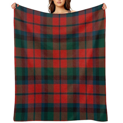 MacNaughton Scottish Tartan Throw Blanket