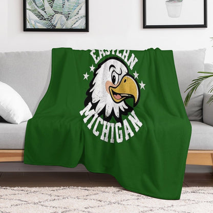 Eastern Michigan University, EMU Eagles Throw Blanket