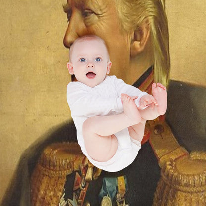 Donald Trump - Replaceface Throw Blanket