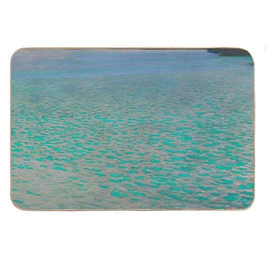 Gustav Klimt - On Lake Attersee Bath Mat