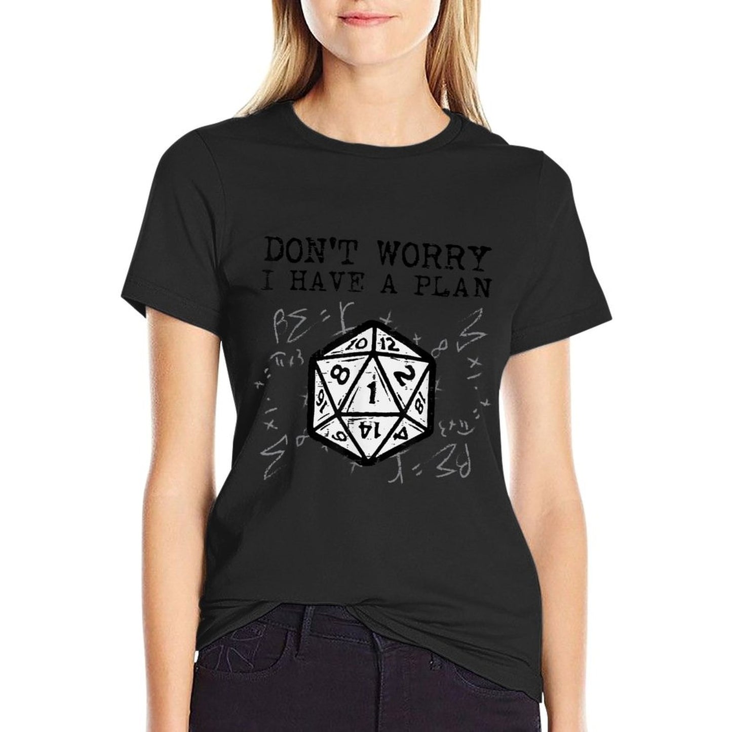 RPG Gamer Dont Worry I Have Plan Funny Men Boys Kids T-Shirt