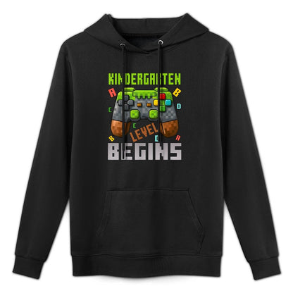 Kindergarten Level Begins First Day Of Kindergarten Gaming All-Day Comfort Hoodie