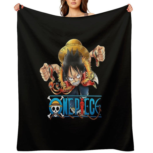 One Piece Logo Throw Blanket