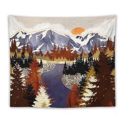 Autumn River Tapestry