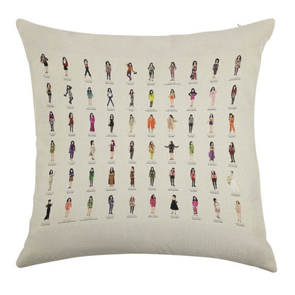 The Nanny Linen Throw Pillow Cover