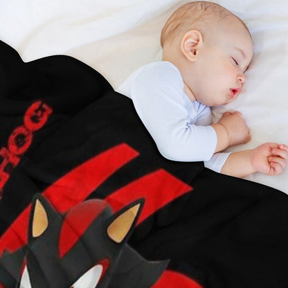Shadow The Hedgehog Throw Blanket