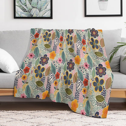 Secret Garden Throw Blanket