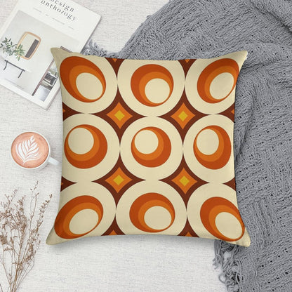 Mid-Century Modern 3 Crescent Soft Style Accent Throw Pillow