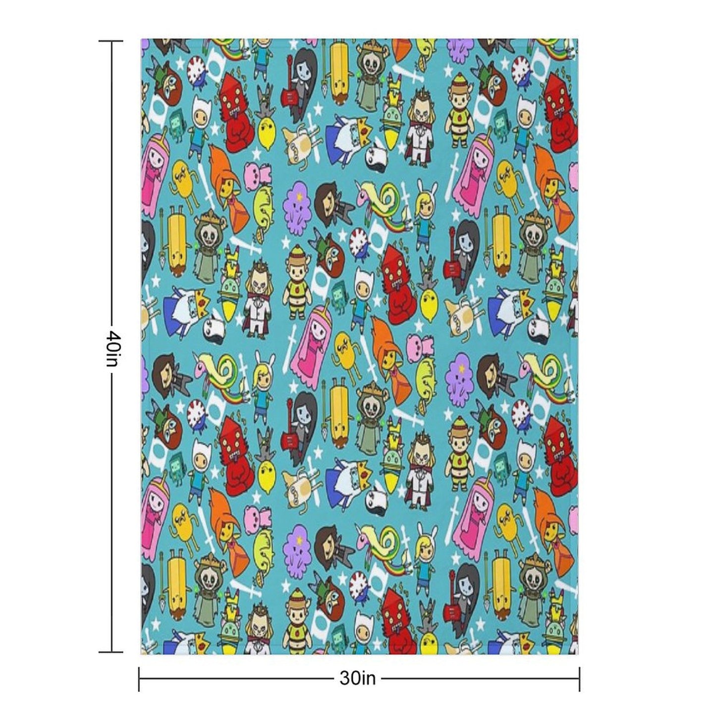 Time for Adventures Throw Blanket