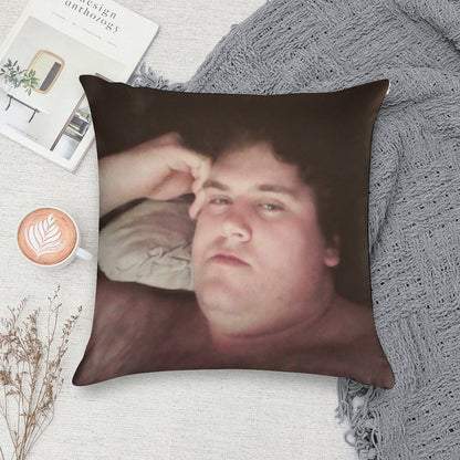 Horny Ogre Soft Fade-Resistant Throw Pillow