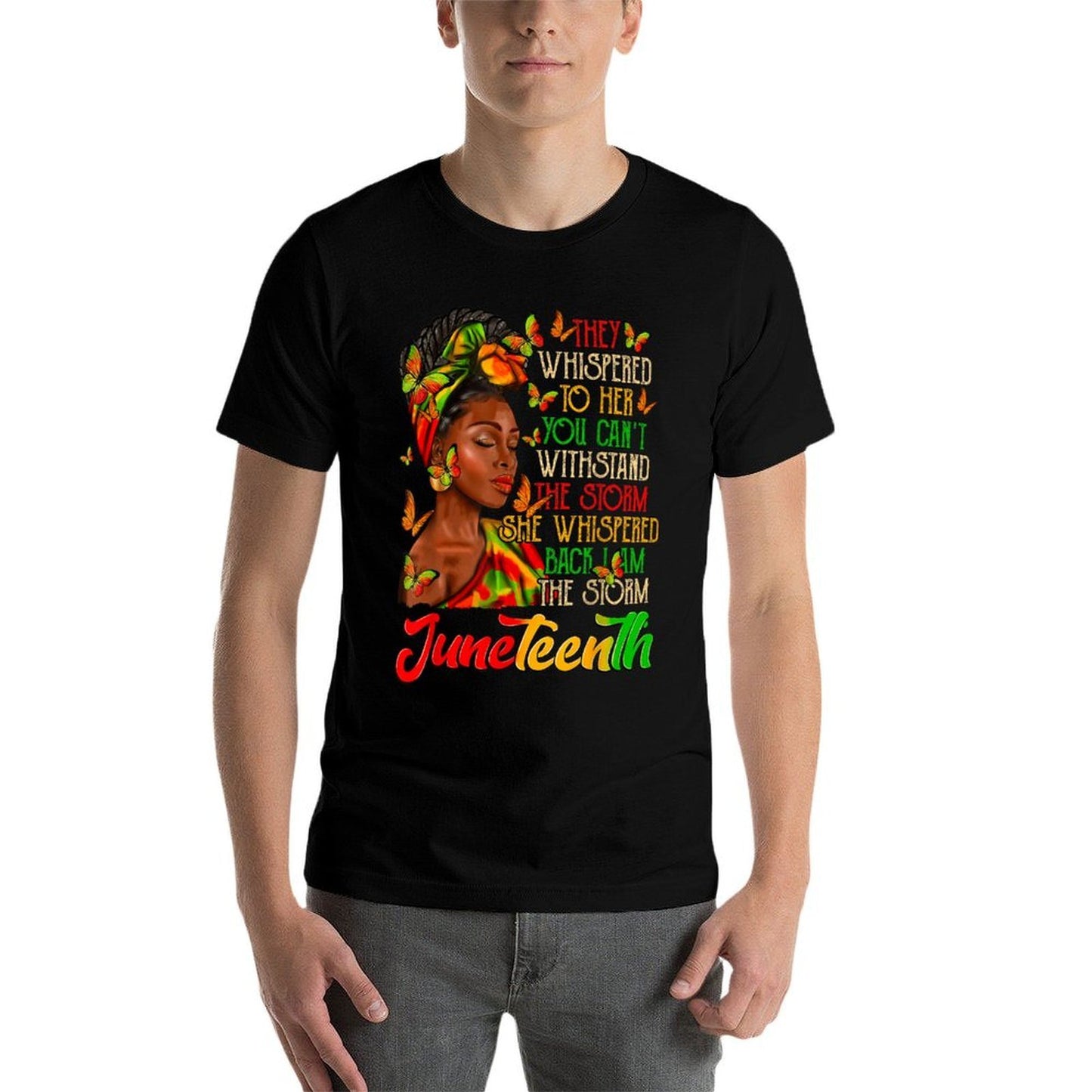 Juneteenth I Am The Storm Black Women Black History Month  Classic T-Shirt