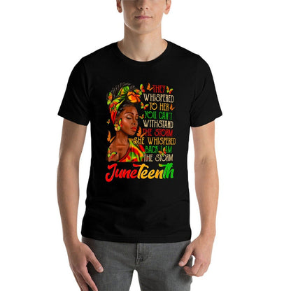 Juneteenth I Am The Storm Black Women Black History Month  Classic T-Shirt