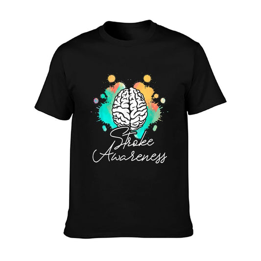 Stroke Awareness Survivor Injury Strong Warrior T-Shirt