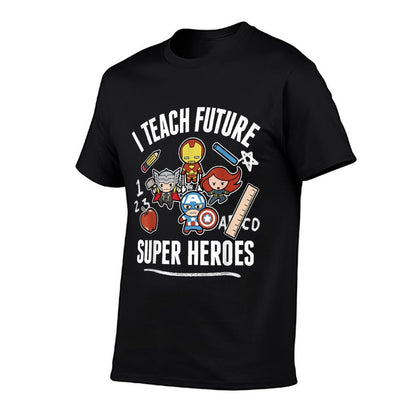 Marvel Avengers Classic I Teach Super Heroes Graphic T-Shirt