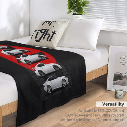Z Generations (White) Throw Blanket