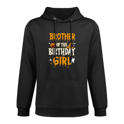 Brother of The Birthday Girl Halloween 1st Birthday Girl Moisture-Wicking Hoodie