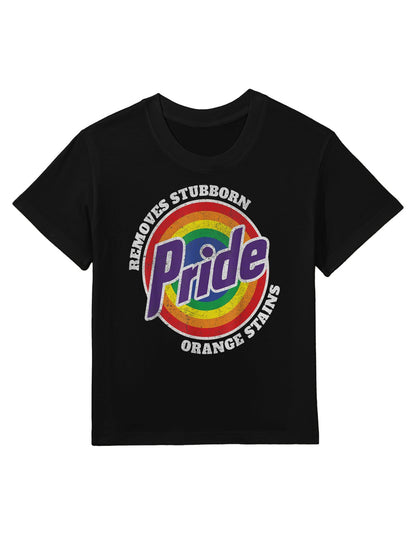 Resist Trump Remove Stubborn Orange Stains Pride Month LGBTQ Kids T-Shirt
