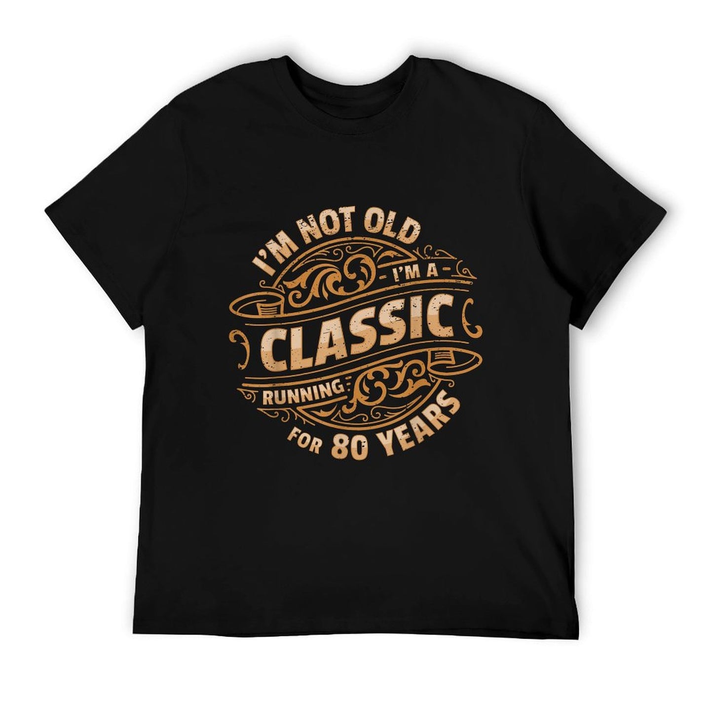 Classic 80 Year Old Man I Vintage 80th Birthday T-Shirt