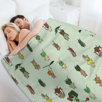 Korok Throw Blanket