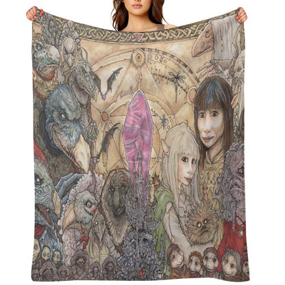 The Dark Crystal Throw Blanket