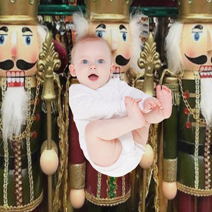 Christmas Nutcracker Trio Throw Blanket