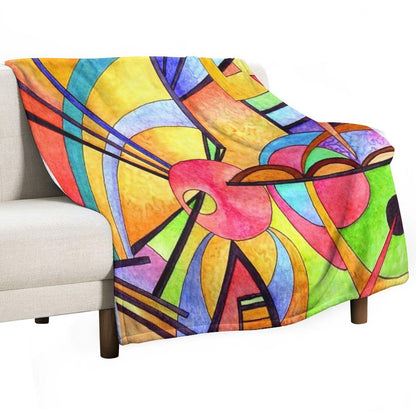 Wassily Kandinsky Throw Blanket