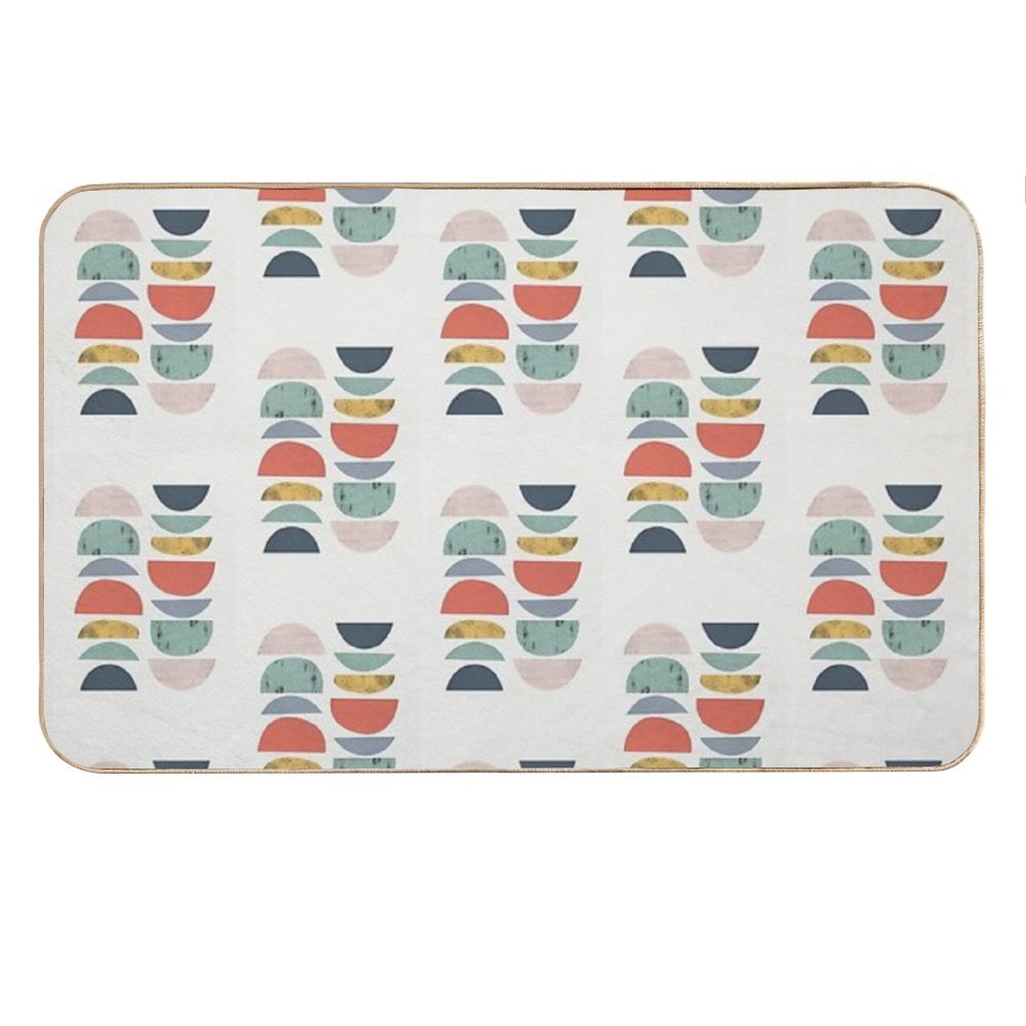 Mid Century Retro Bath Mat