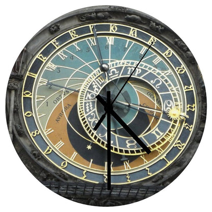Prague Astronomical Clock Wall Clock