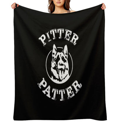 Pitter Patter Let's Get At Er Throw Blanket
