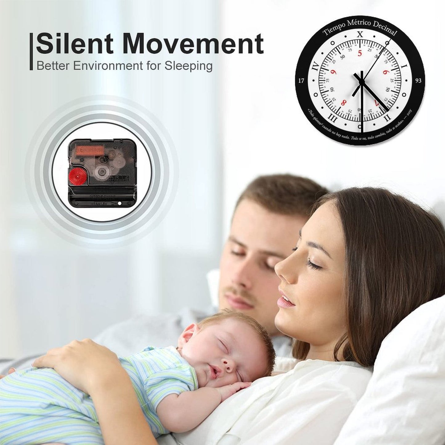 Metric Decimal Time Wall Clock