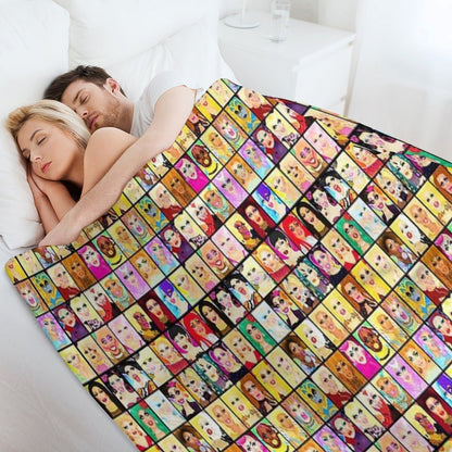 LIFE IS A DRAG Throw Blanket