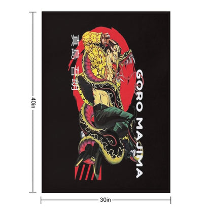 147 Goro Majima Yakuza Throw Blanket