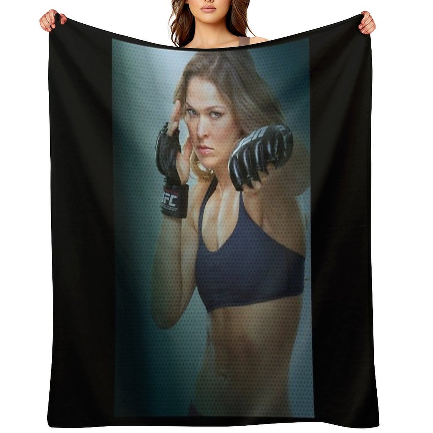 Ronda Rousey Throw Blanket