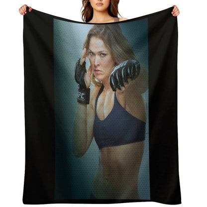 Ronda Rousey Throw Blanket