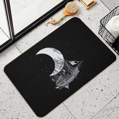 Moon Ship  Eco-Friendly Bath Mat