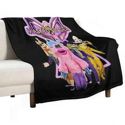 The Masked Singer Merch ITV Masked Singer Throw Blanket
