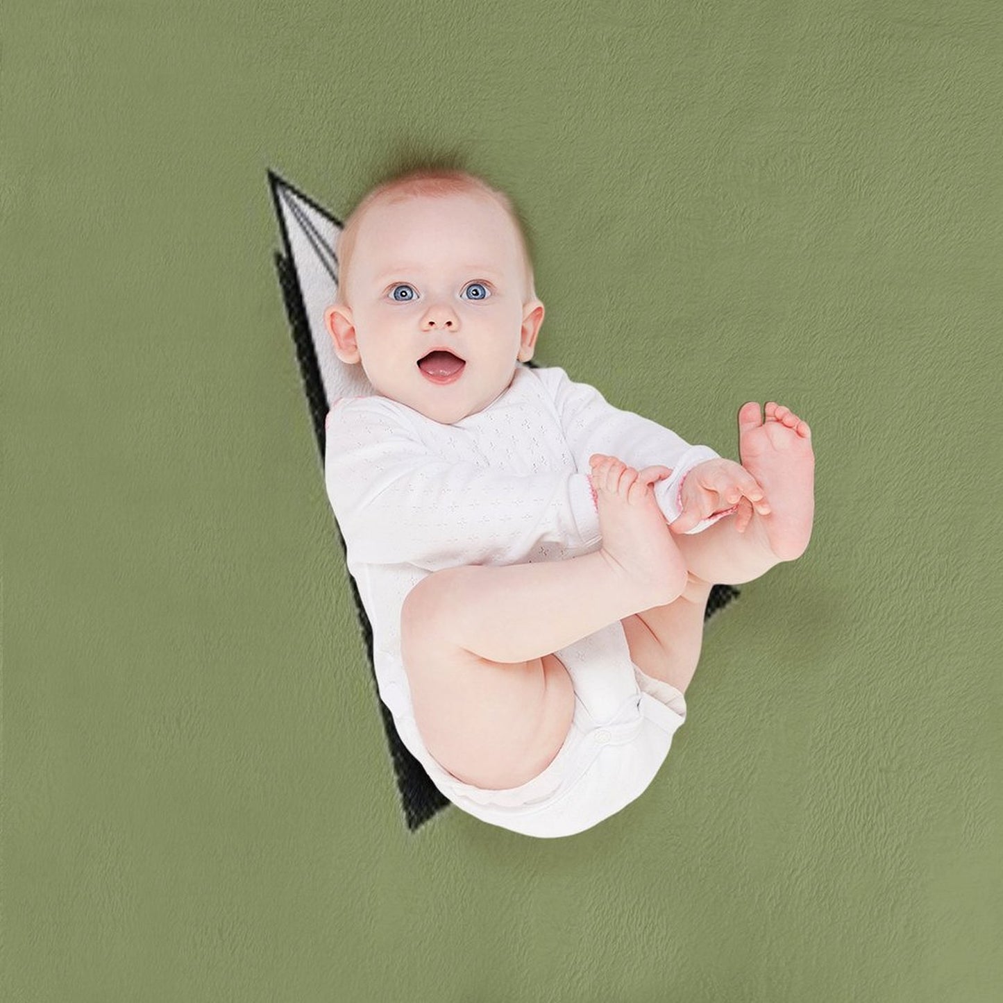 Paper Airplane 1 Throw Blanket