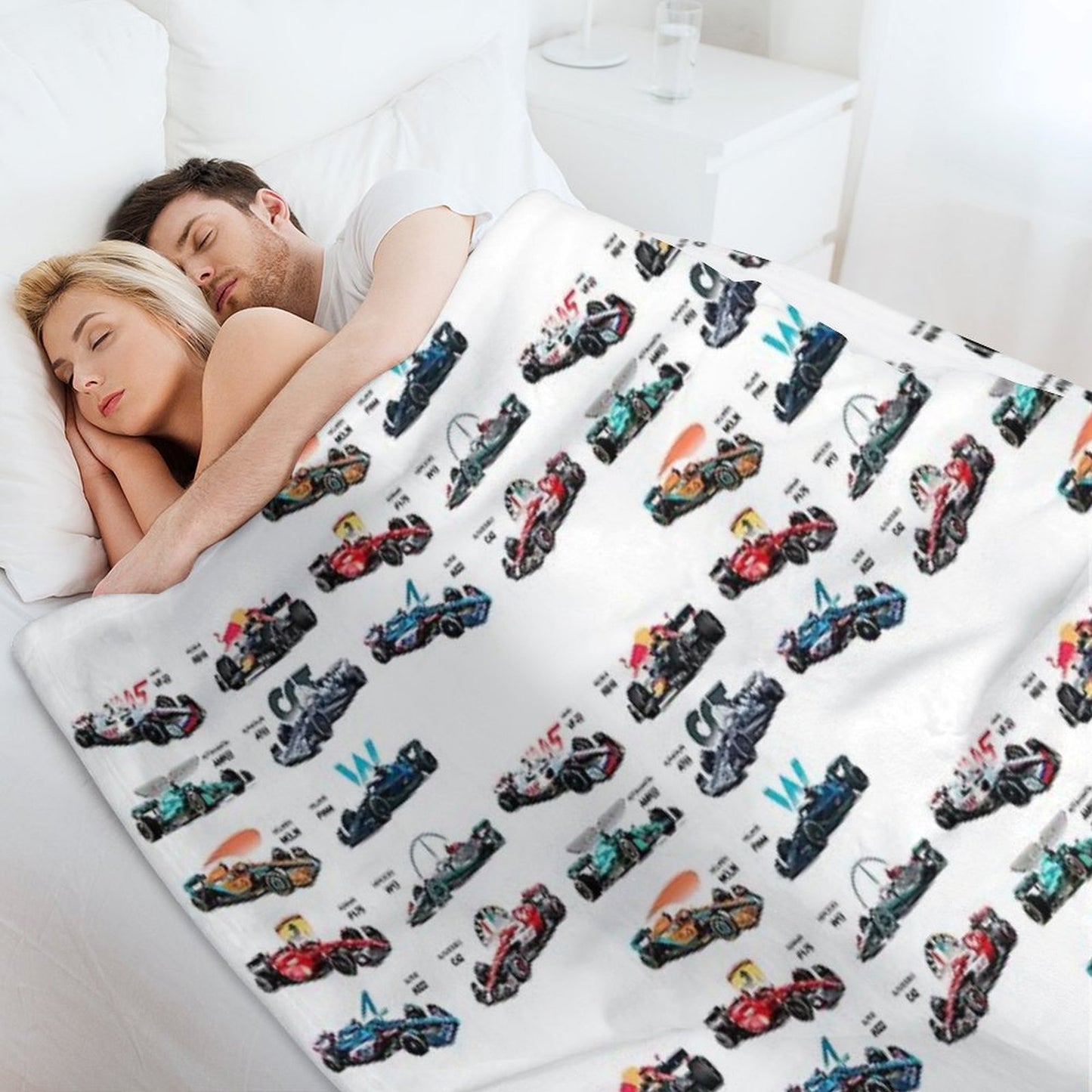 F1 All Cars 2022 Throw Blanket