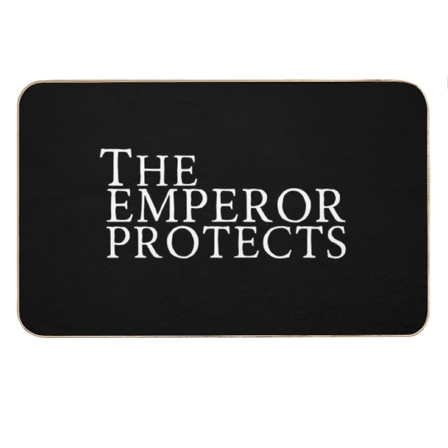 The Emperor Protects Bath Mat