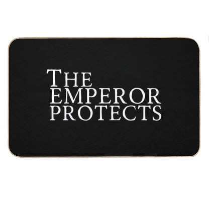 The Emperor Protects Bath Mat