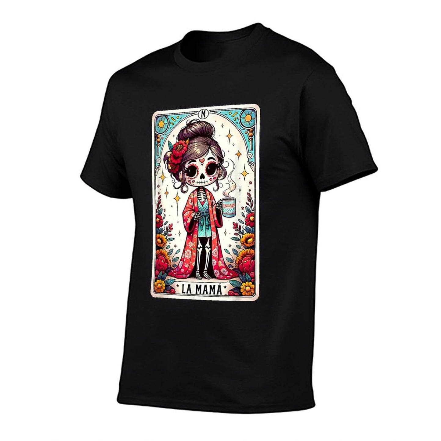 La Mamá Tarot Card Funny Mexican Mom Spanish Mothers Day T-Shirt