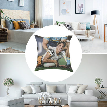 Reece Walsh Linen Throw Pillow Cover